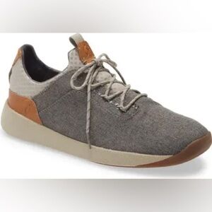 Olukai Nanea Li Men's Gray and Brown Casual Sneakers sz 11